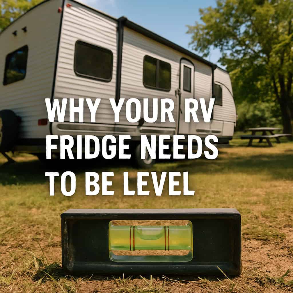 Why Your RV Fridge Needs to Be Level (And What Happens If It’s Not)