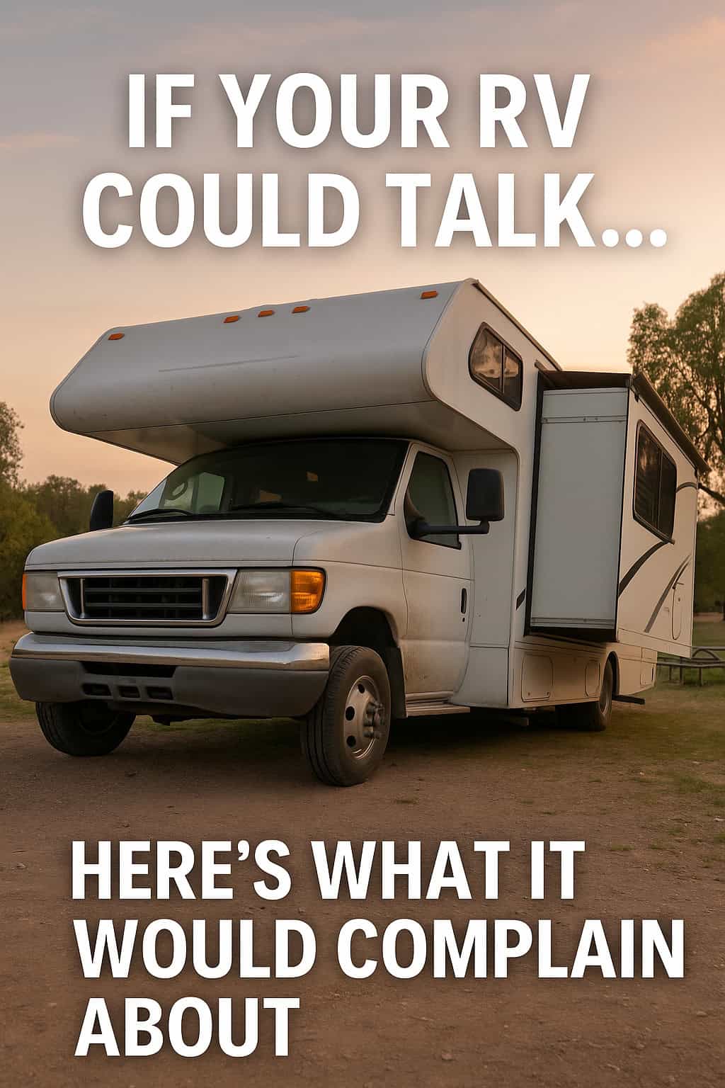 If Your RV Could Talk, What Would It Complain About?