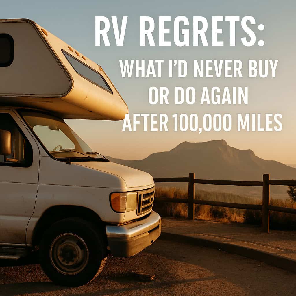 RV Regrets: What I’d Never Buy or Do Again After 100,000 Miles