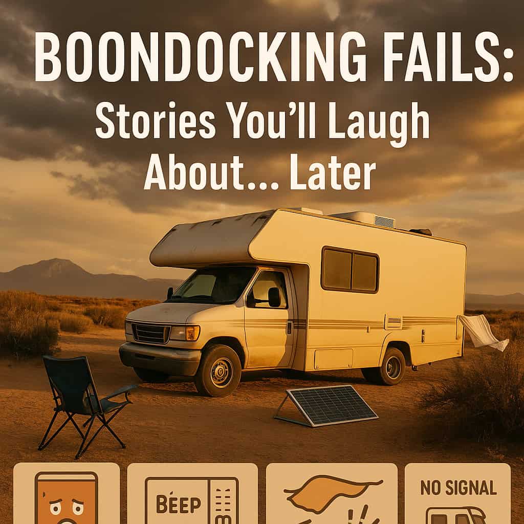 Boondocking Fails: Stories You’ll Laugh About… Later