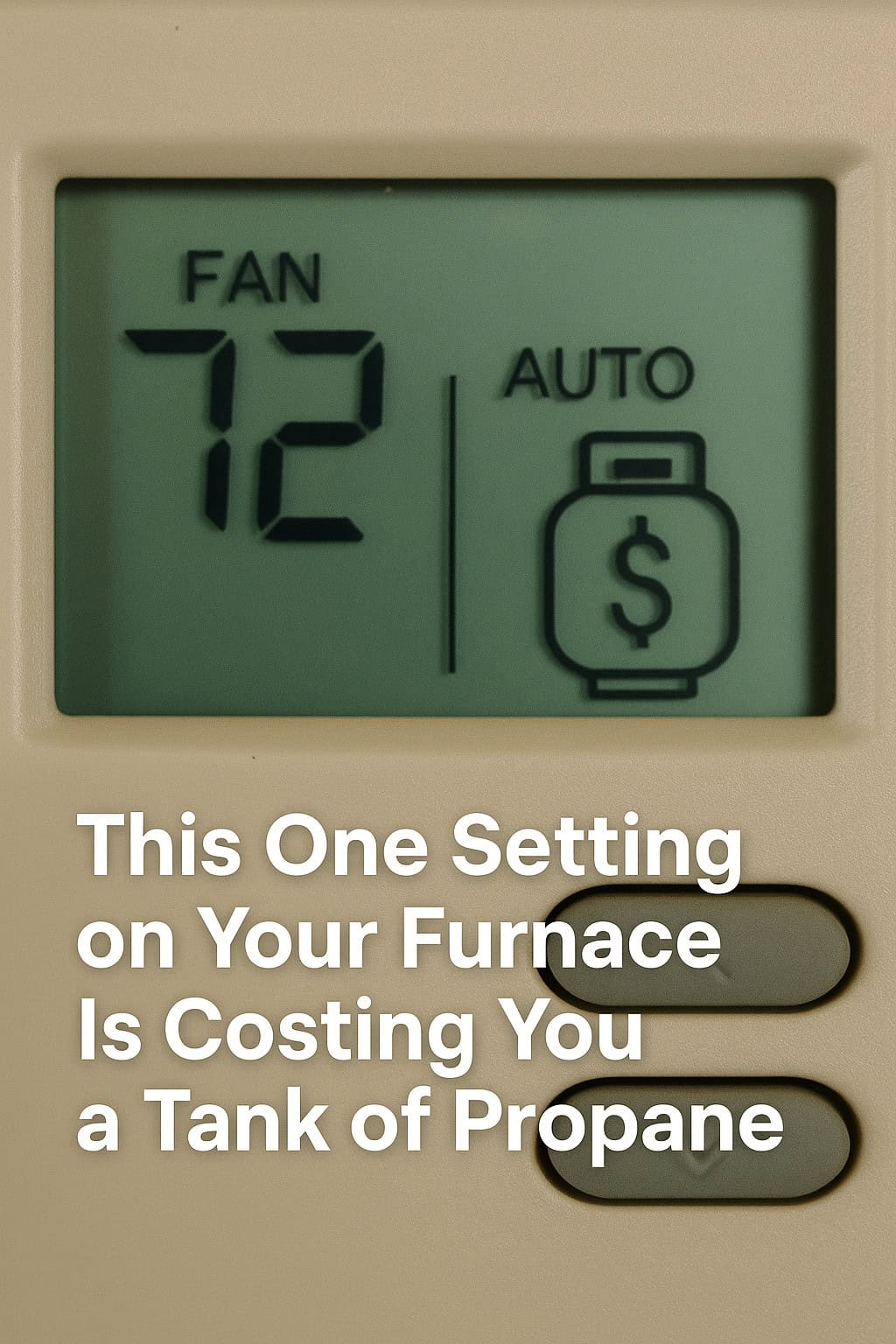This One Setting on Your Furnace is Costing You a Tank of Propane