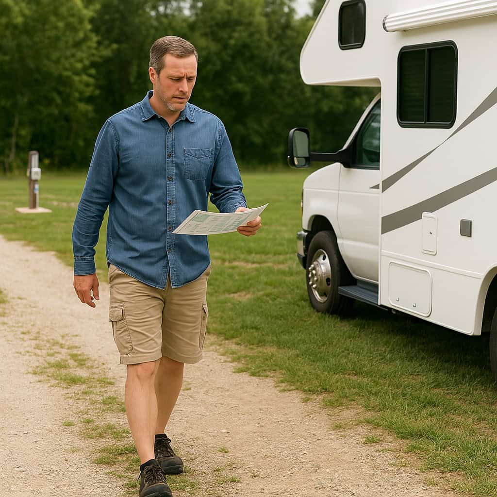 Why You Should Walk Your Campsite Before Backing In