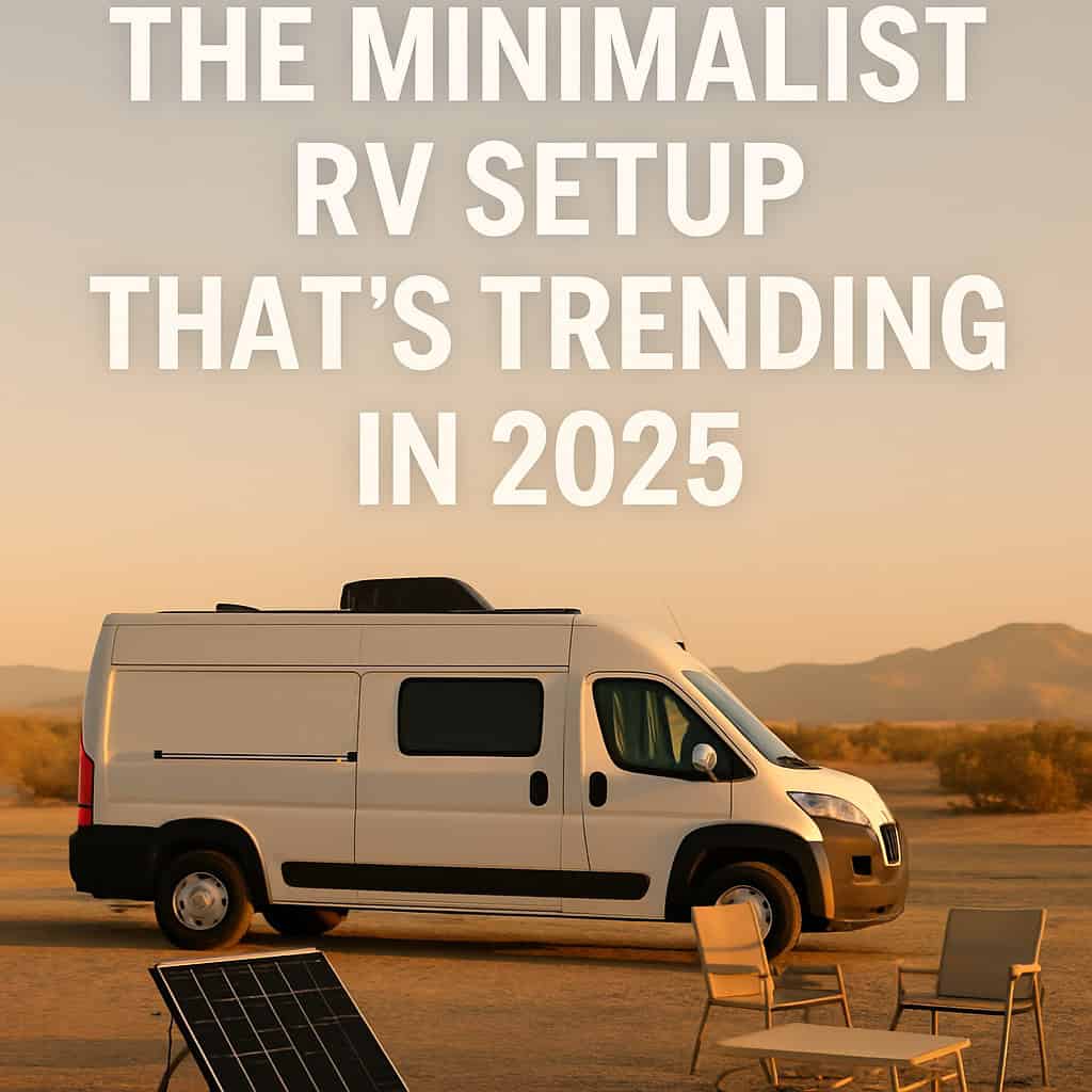 The Minimalist RV Setup That’s Trending in 2025