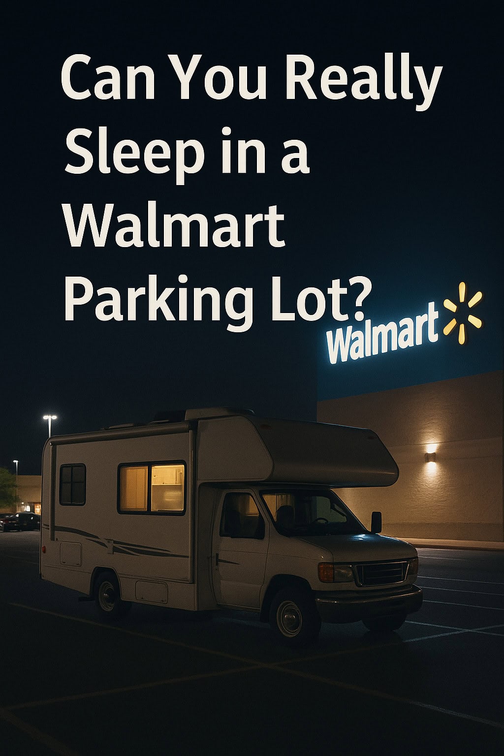 Can You Really Sleep in a Walmart Parking Lot Without Getting Kicked Out?