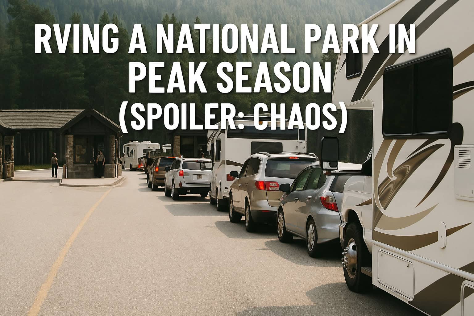 What It’s Like to RV Through a National Park During Peak Season (Spoiler: Chaos)