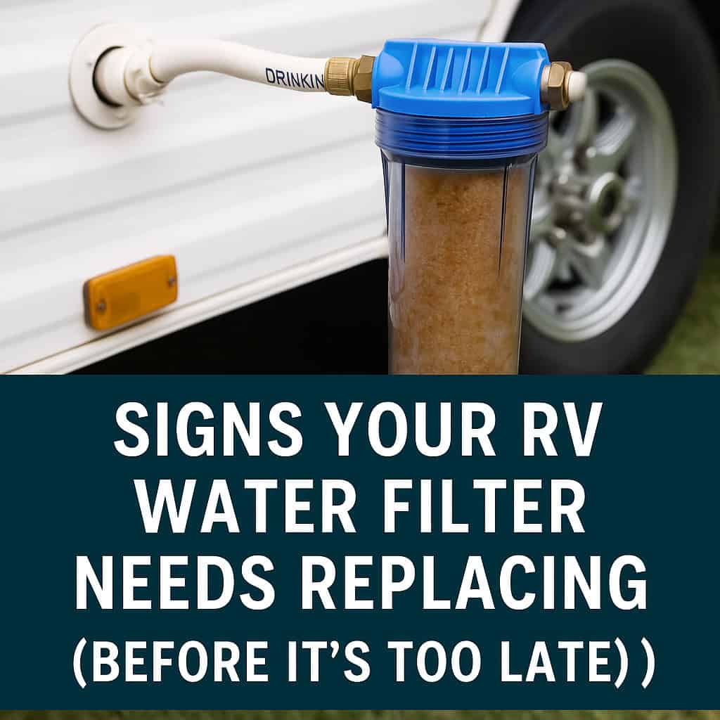 Signs Your RV Water Filter Needs Replacing (Before It’s Too Late)