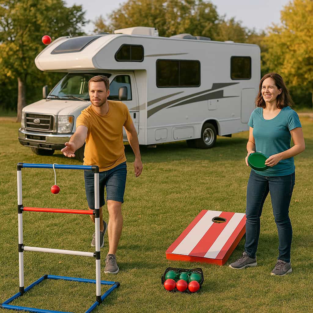 Combining Fitness and Fun: Outdoor Games for Active RVers