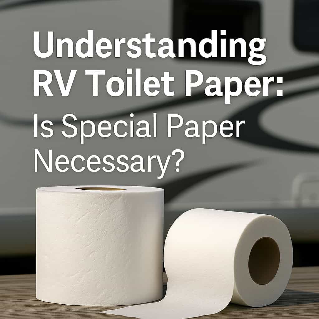 Understanding RV Toilet Paper: Is Special Paper Necessary?