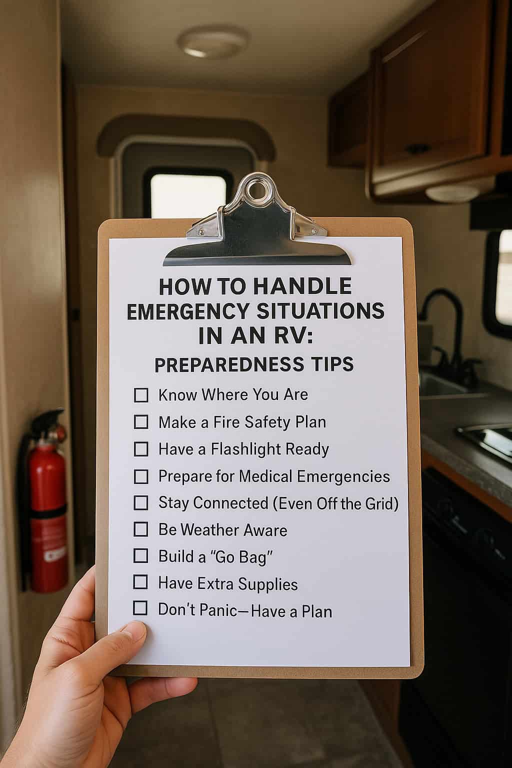 How to Handle Emergency Situations in an RV: Preparedness Tips