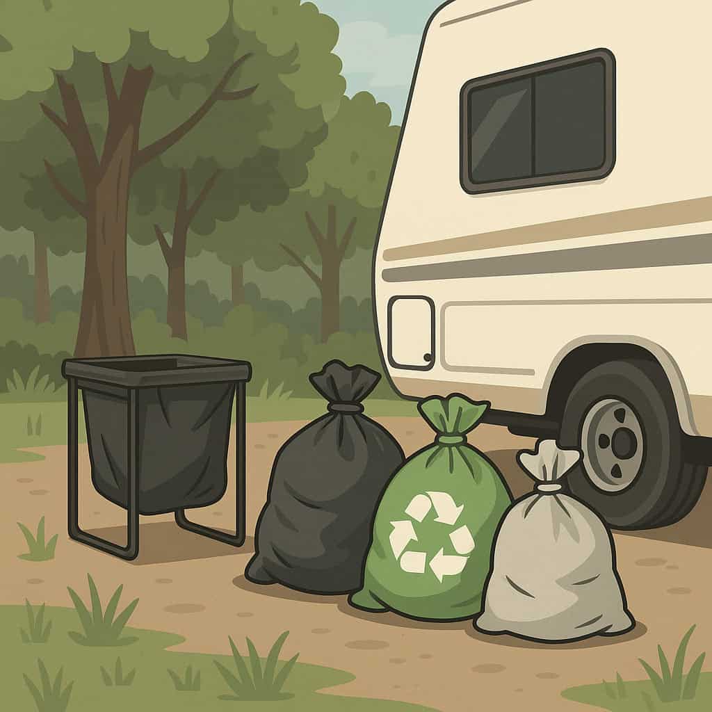 How to Manage Trash and Recycling When Campgrounds Don’t Offer It