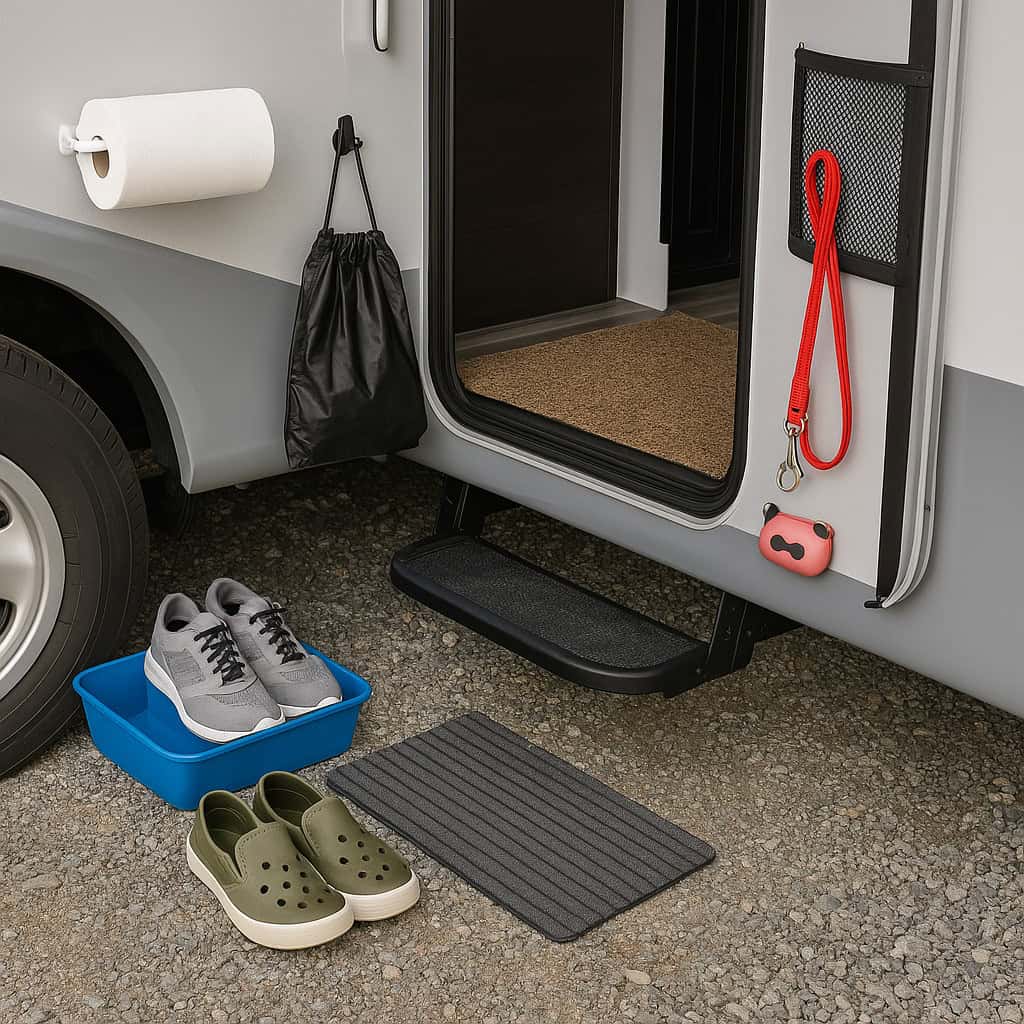 What to Keep by the Door in Every RV Setup