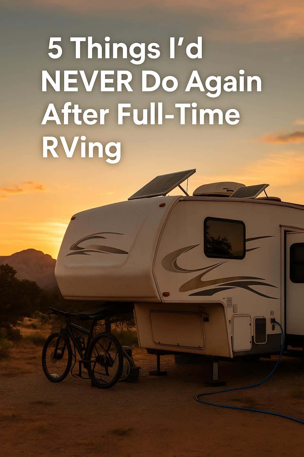 5 Things I’d NEVER Do Again After Full-Time RVing