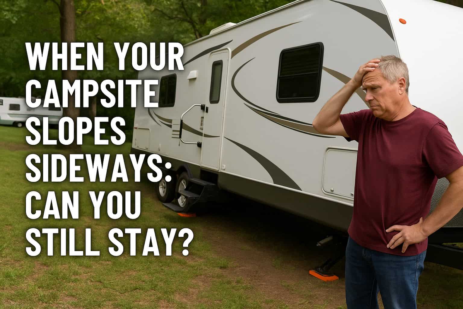 When Your Campsite Slopes Sideways: Can You Still Stay?