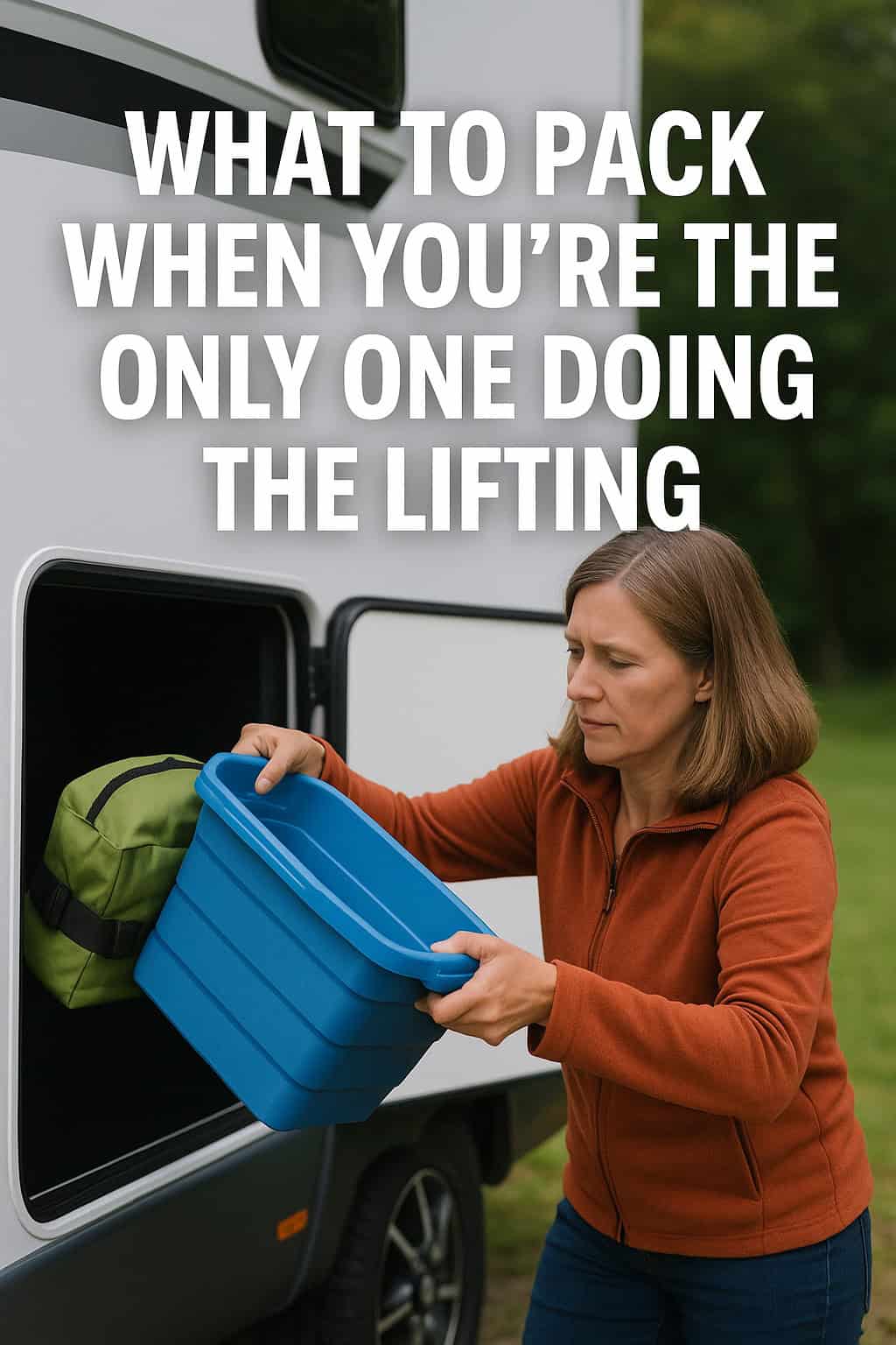 What to Pack When You’re the Only One Doing the Lifting