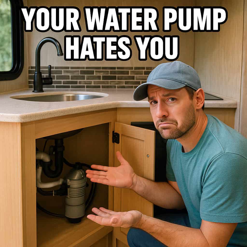 Your Water Pump Hates You (And Other RV Systems With Attitude)