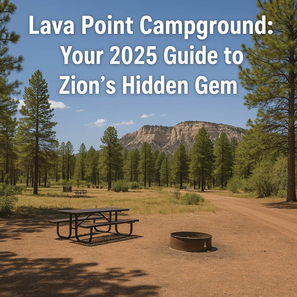 Lava Point Campground: Your 2025 Guide to Zion's Hidden Gem