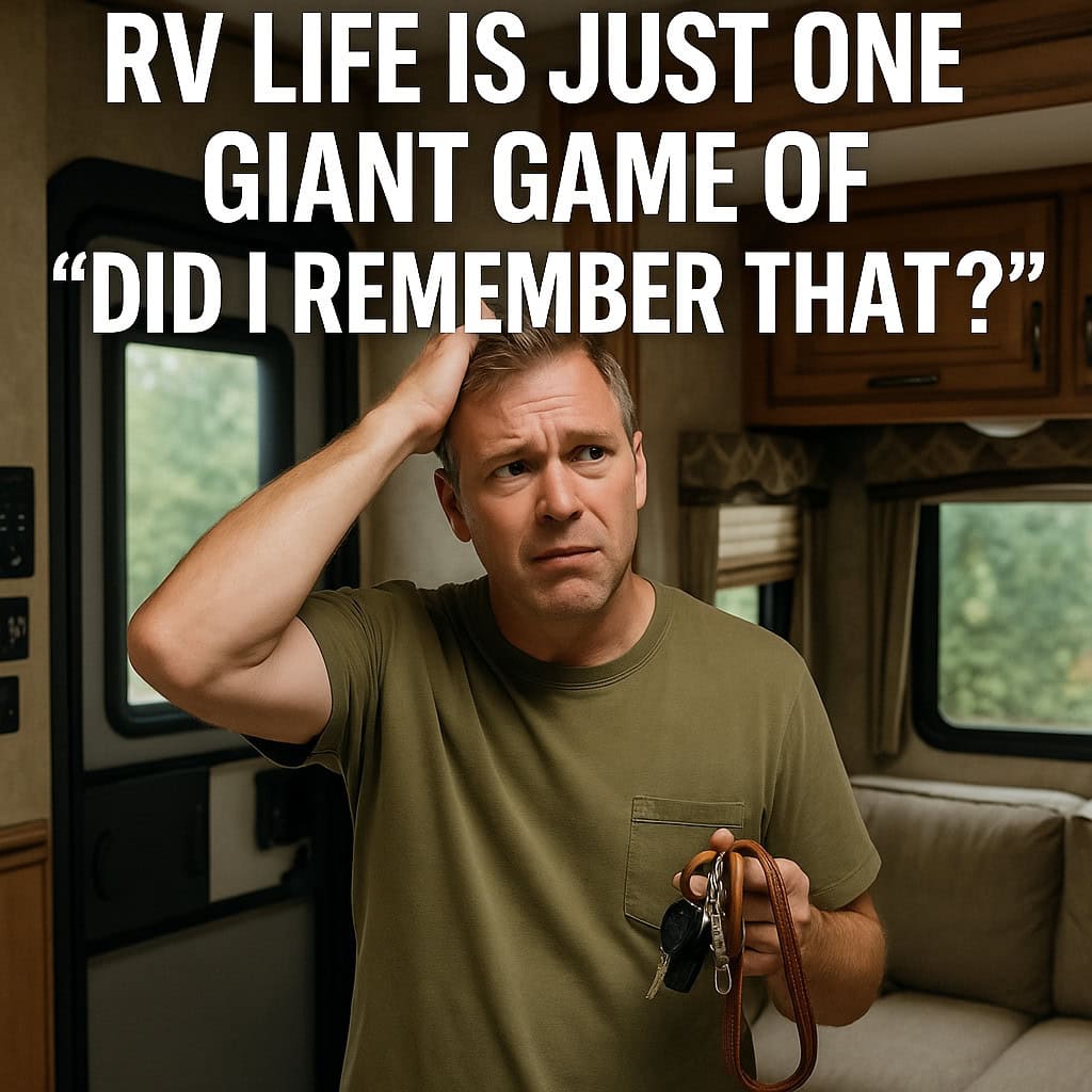 RV Life Is Just One Giant Game of “Did I Remember That?”
