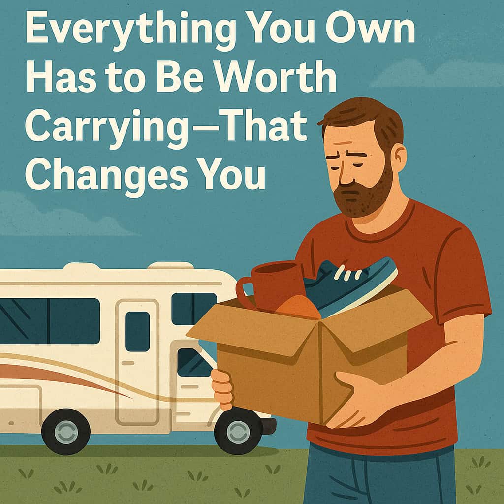Everything You Own Has to Be Worth Carrying—That Changes You
