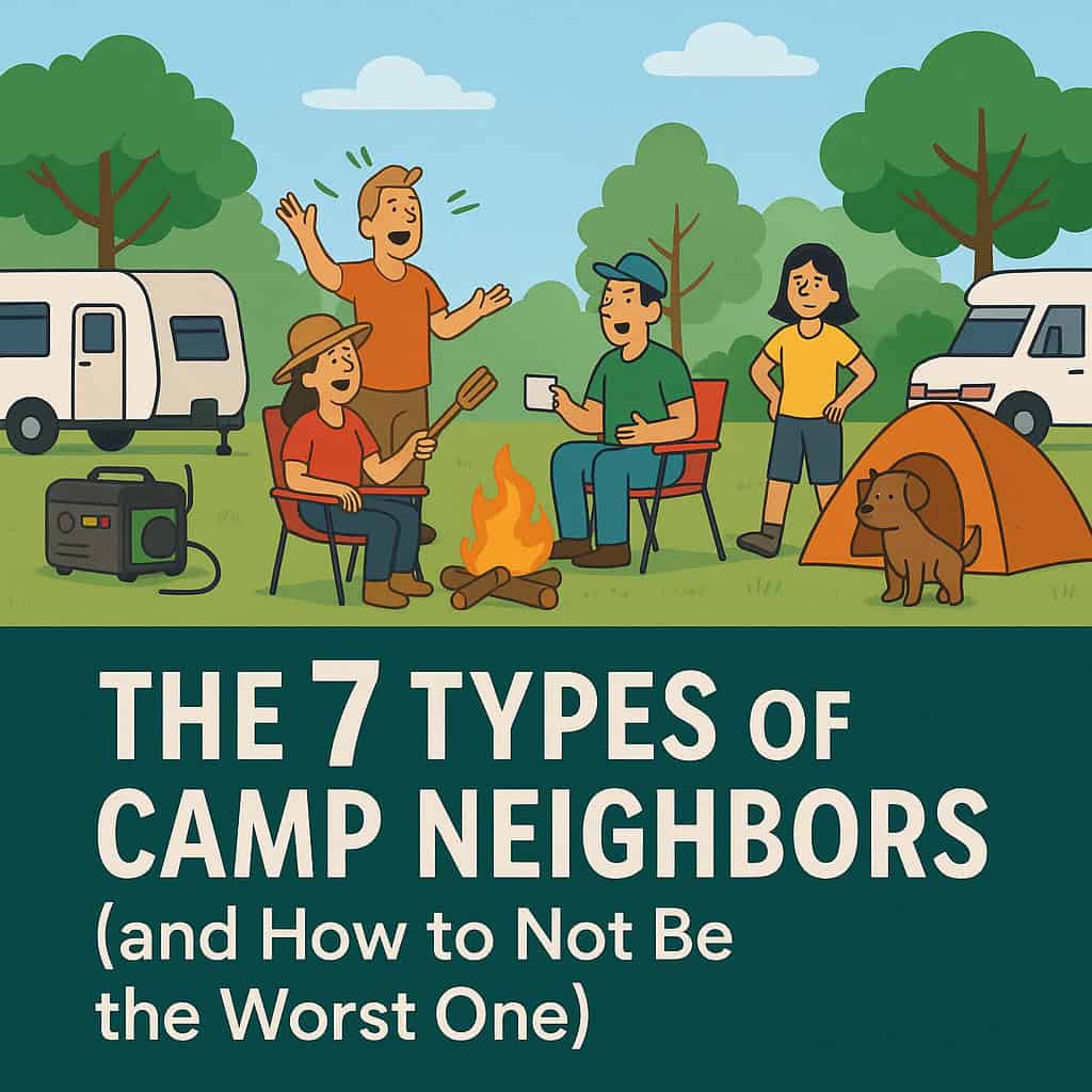 The 7 Types of Camp Neighbors (and How to Not Be the Worst One)