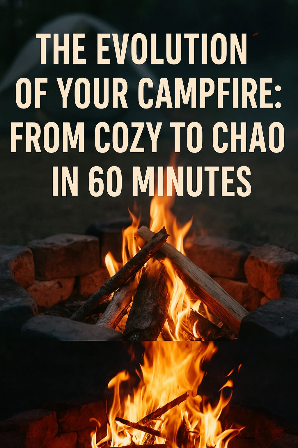 The Evolution of Your Campfire: From Cozy to Chaos in 60 Minutes