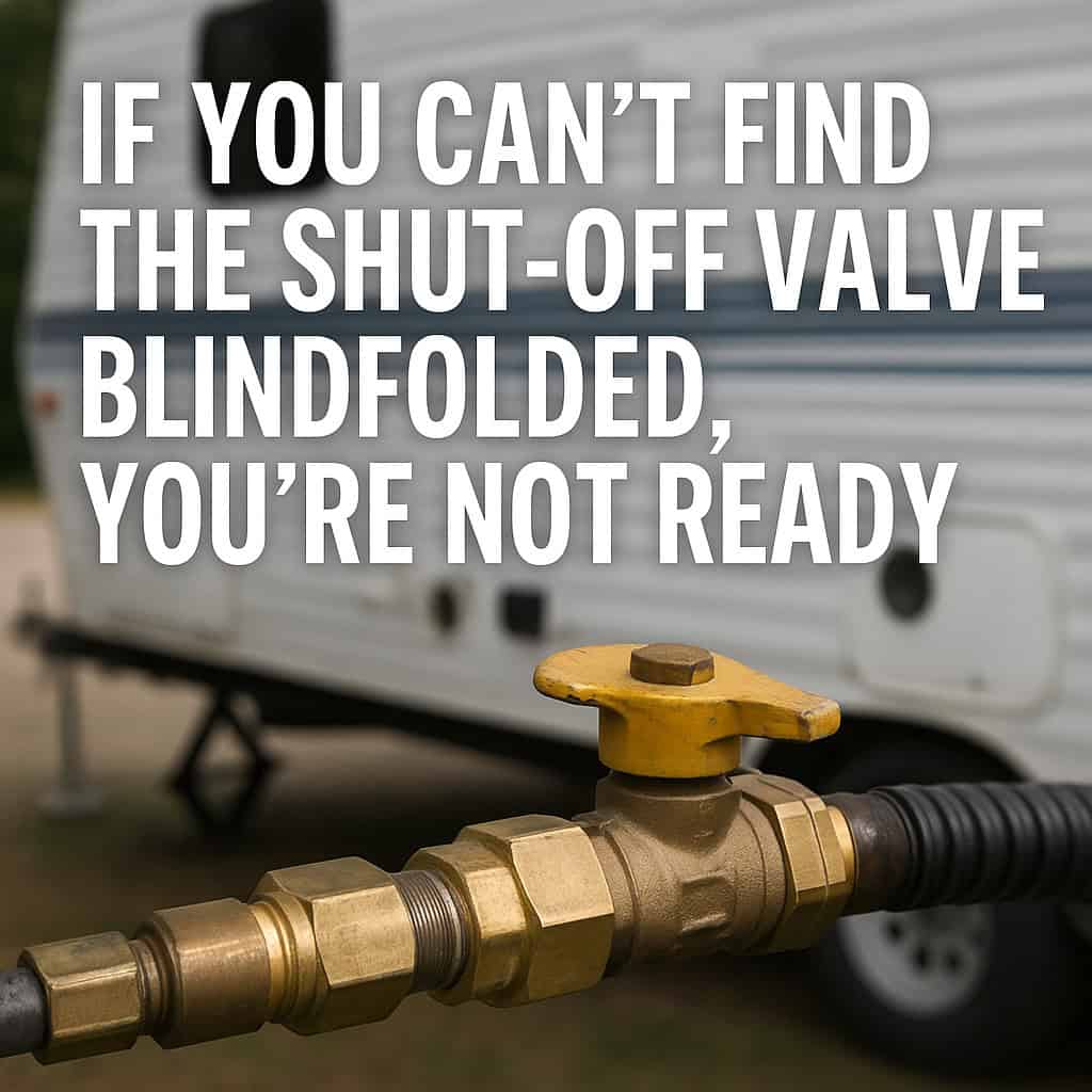 If You Can’t Find the Shut-Off Valve Blindfolded, You’re Not Ready