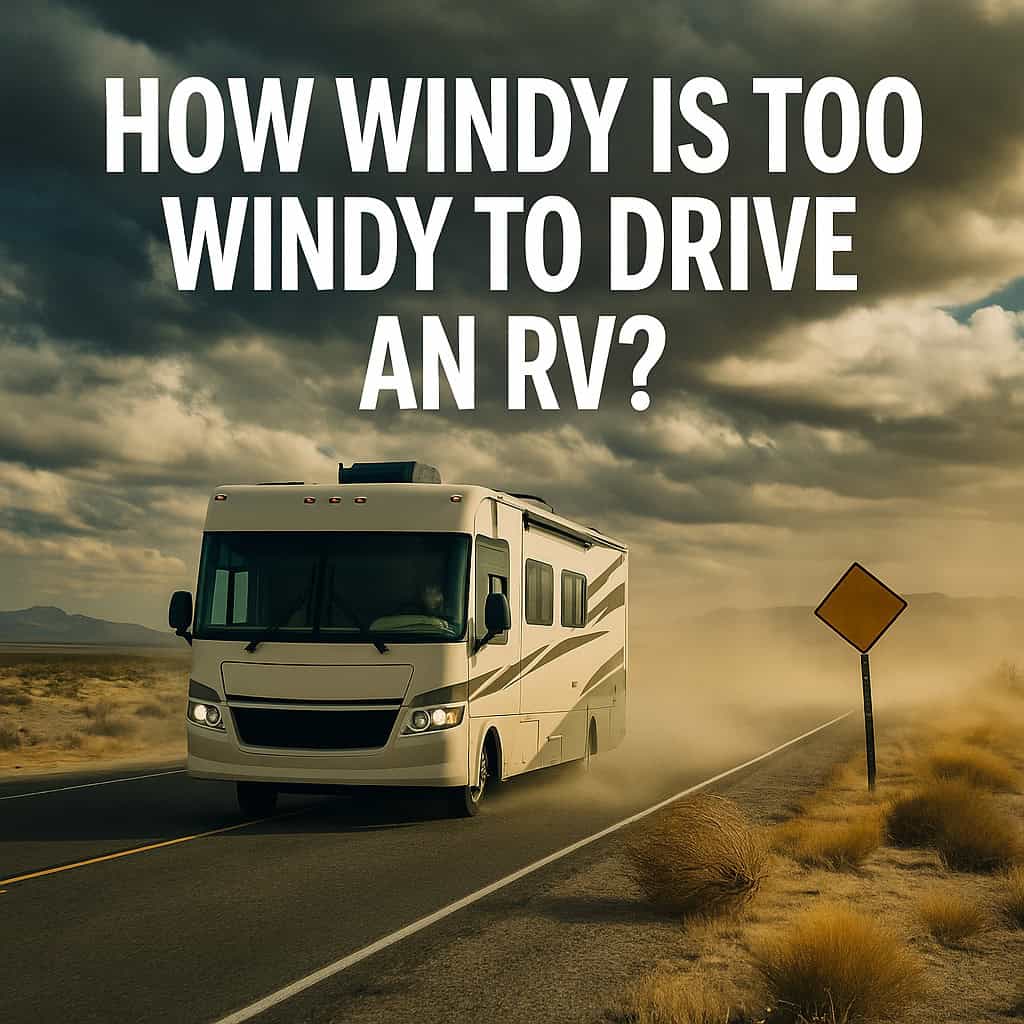How Windy Is Too Windy to Drive an RV?