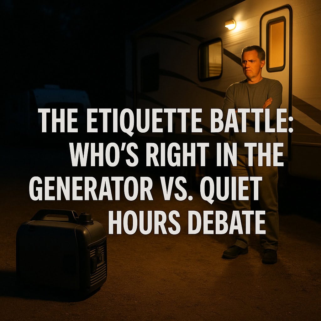 The Etiquette Battle: Who’s Right in the Generator vs. Quiet Hours Debate?