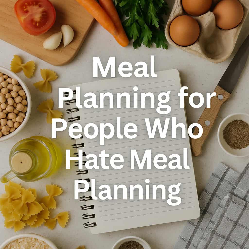 Meal Planning for People Who Hate Meal Planning