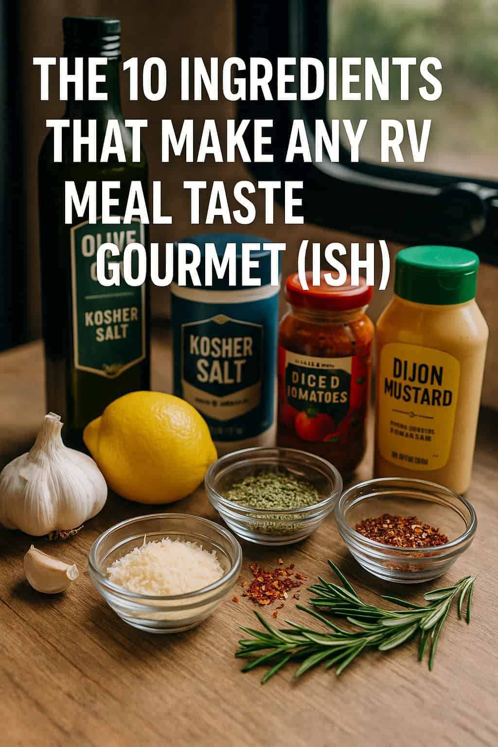 The 10 Ingredients That Make Any RV Meal Taste Gourmet (ish)