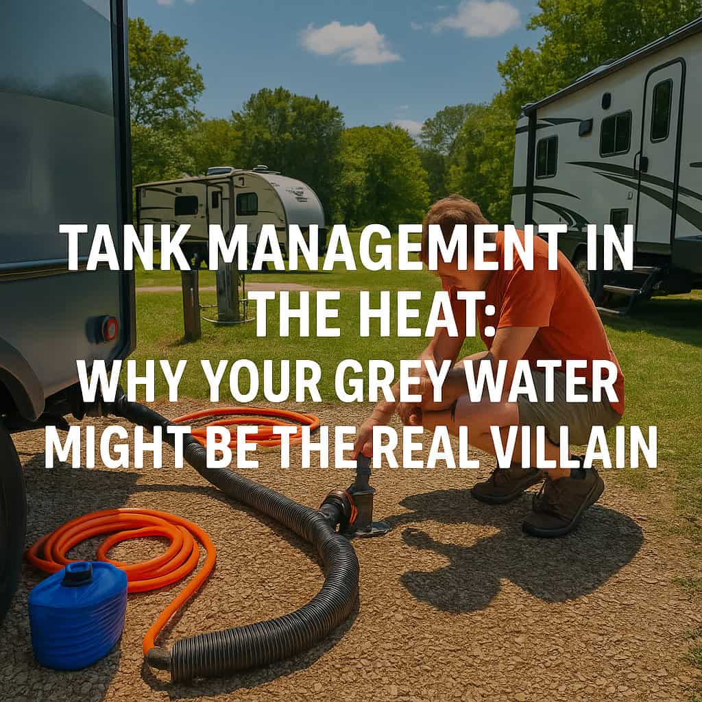 Tank Management in the Heat: Why Your Grey Water Might Be the Real Villain