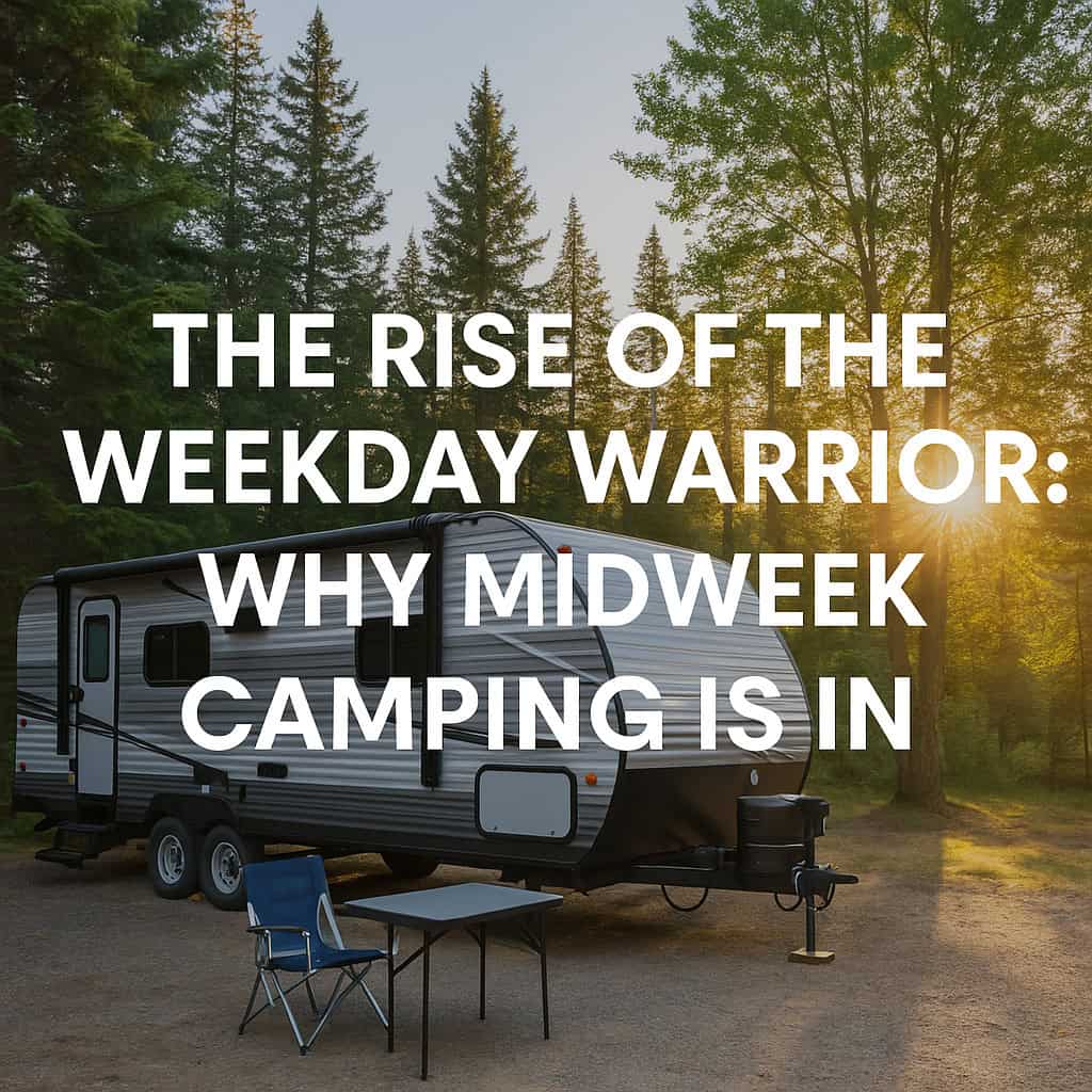 The Rise of the Weekday Warrior: Why Midweek Camping Is In