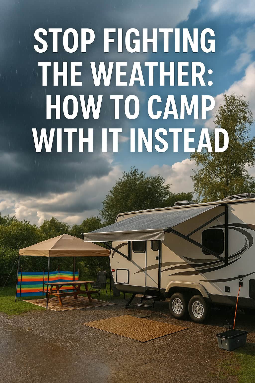 Stop Fighting the Weather: How to Camp with It Instead
