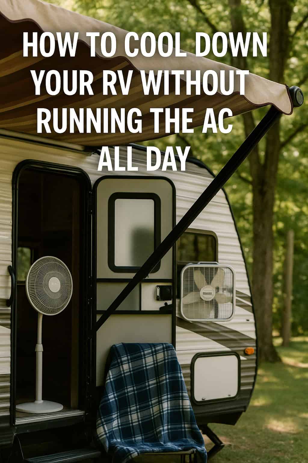 How to Cool Down Your RV Without Running the AC All Day