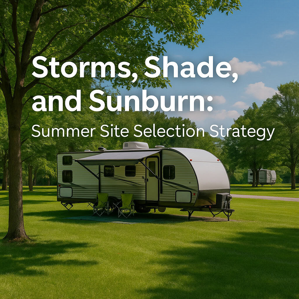 Storms, Shade, and Sunburn: Summer Site Selection Strategy