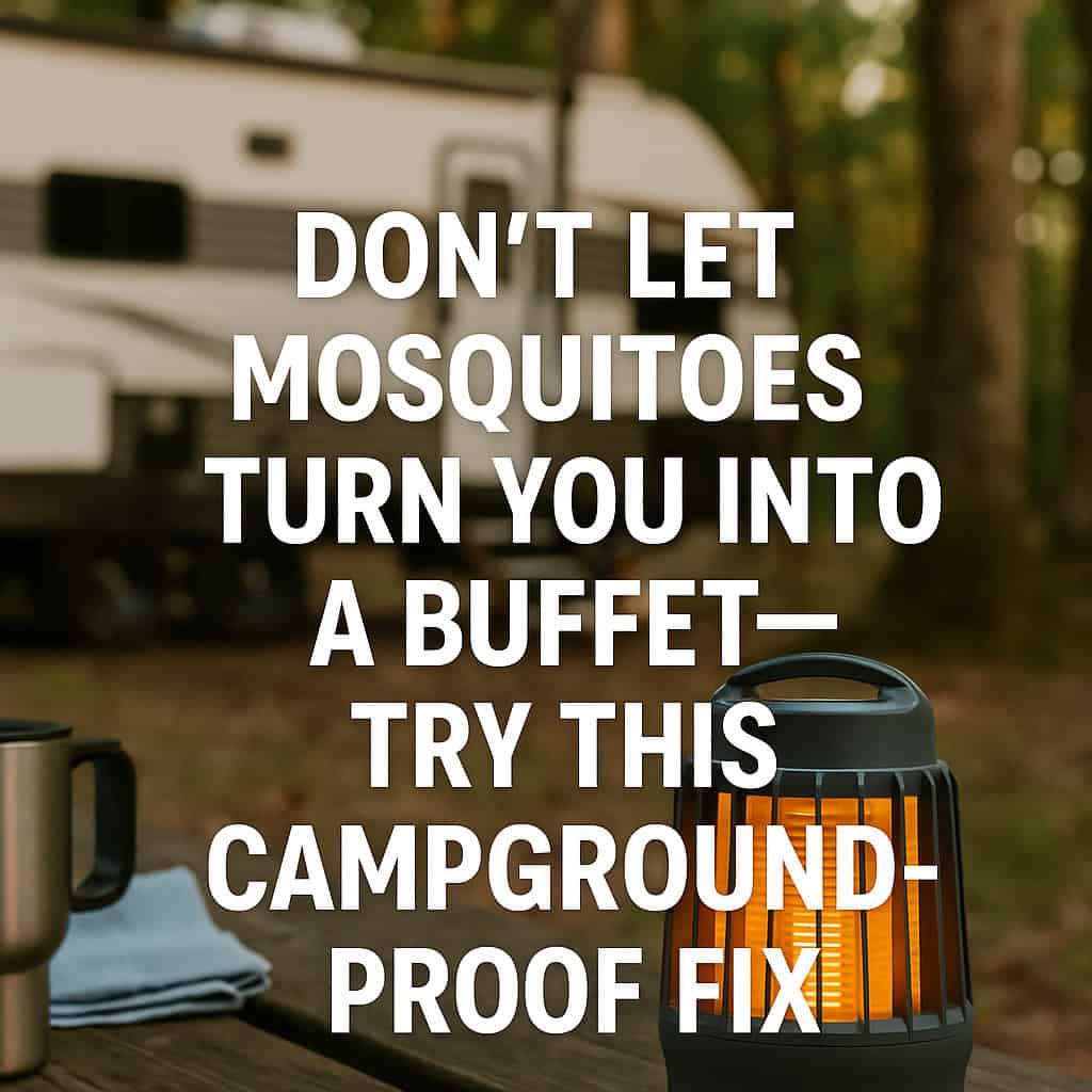 Don’t Let Mosquitoes Turn You Into a Buffet—Try This Campground-Proof Fix