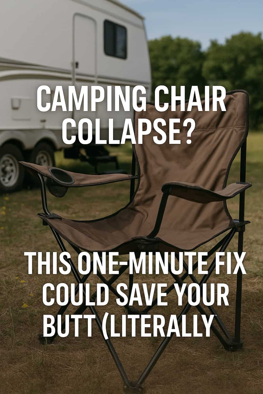 Camping Chair Collapse? This One-Minute Fix Could Save Your Butt (Literally)