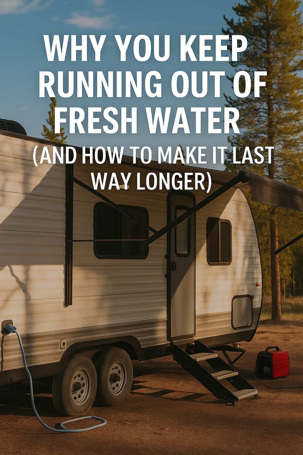 Why You Keep Running Out of Fresh Water (And How to Make It Last Way Longer)