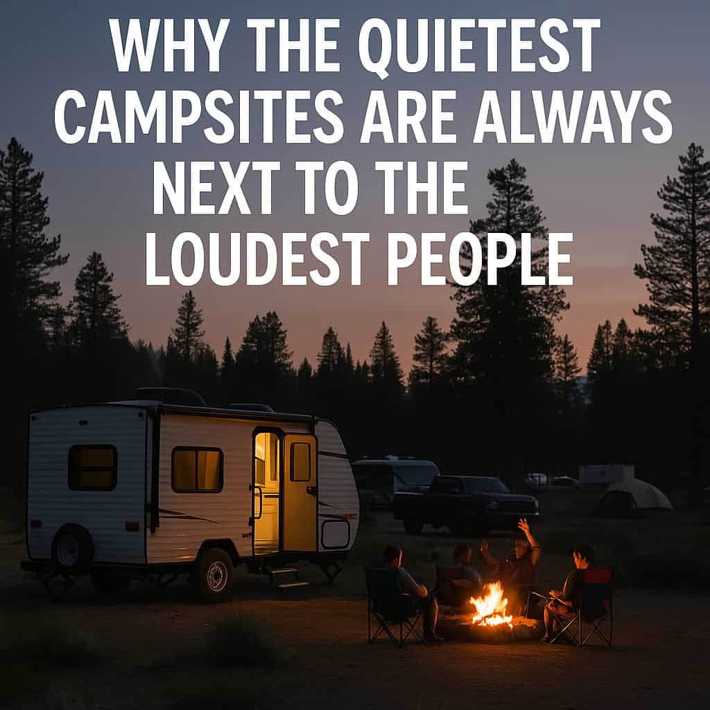 Why the Quietest Campsites Are Always Next to the Loudest People