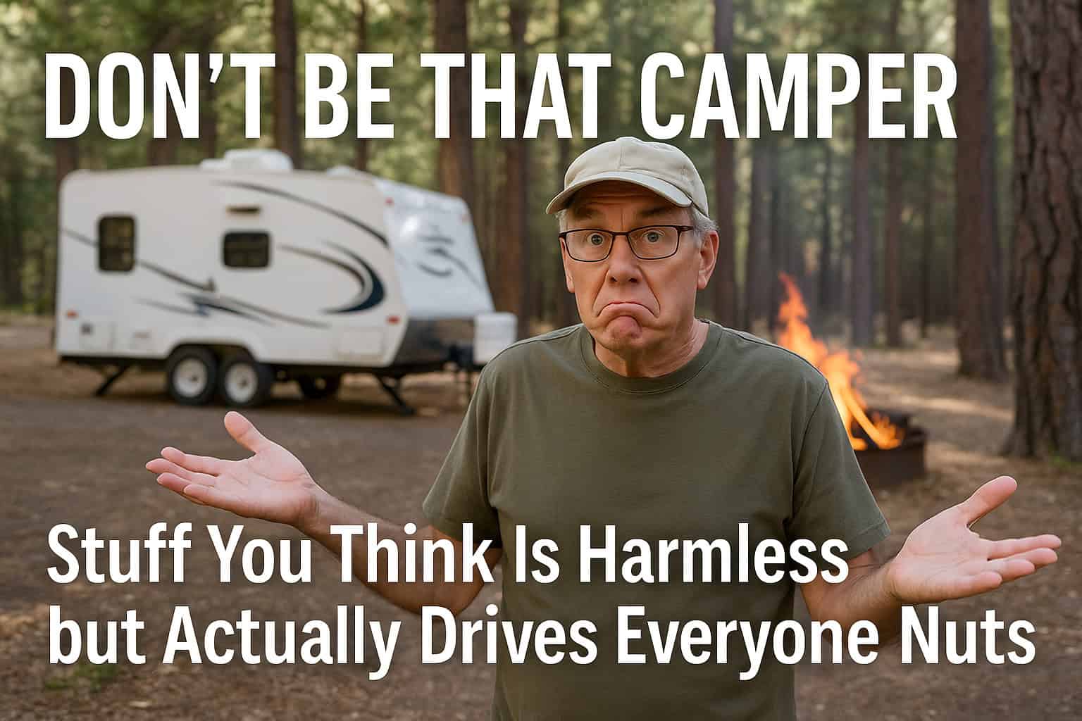 Don’t Be That Camper: Stuff You Think Is Harmless but Actually Drives Everyone Nuts