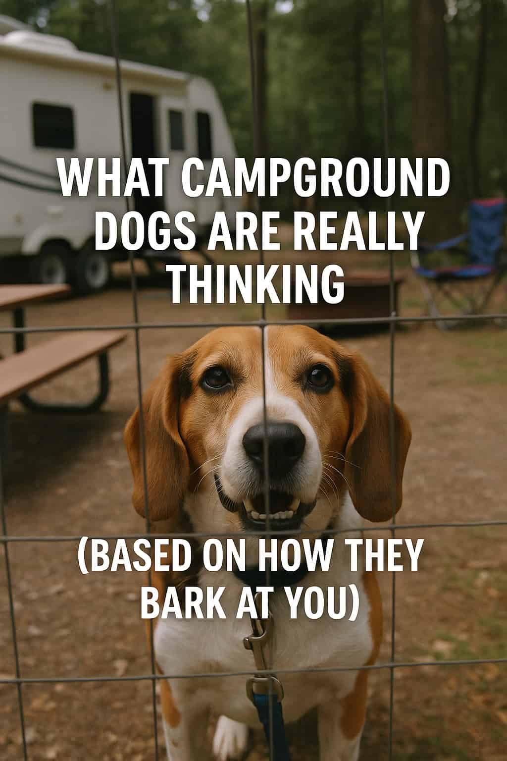 What Campground Dogs Are Really Thinking (Based on How They Bark at You)