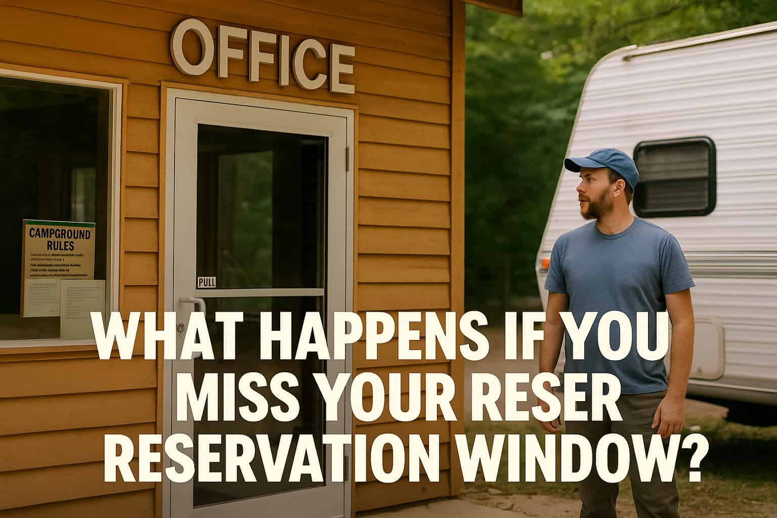 What Happens If You Miss Your Reservation Window?