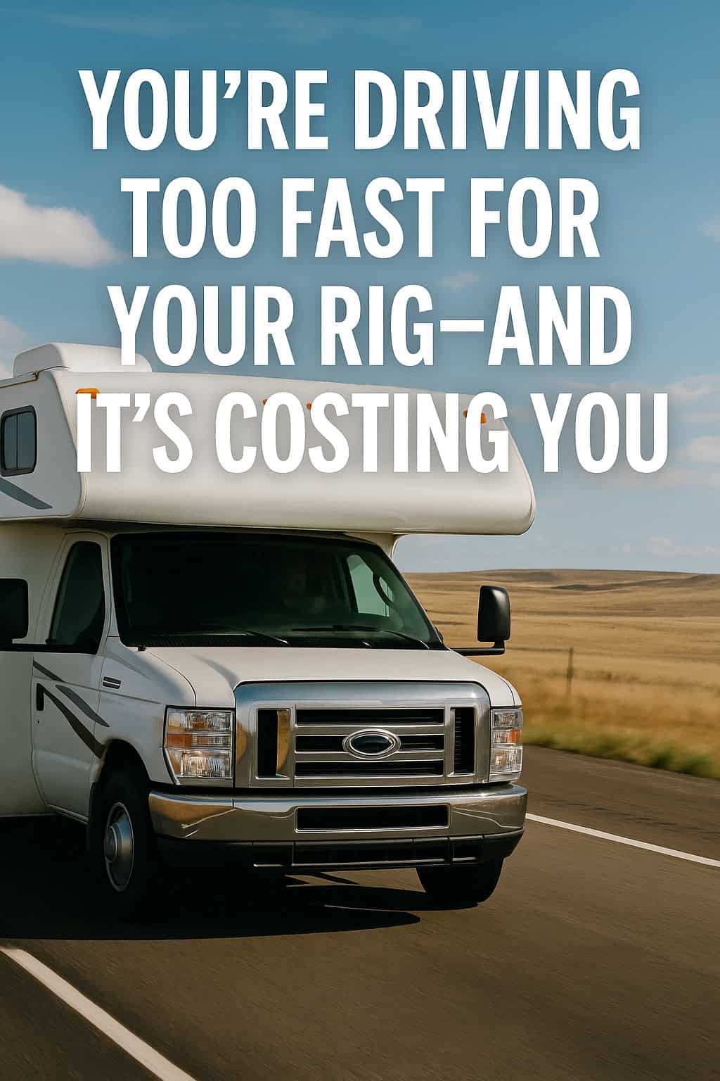 You’re Driving Too Fast for Your Rig—And It’s Costing You