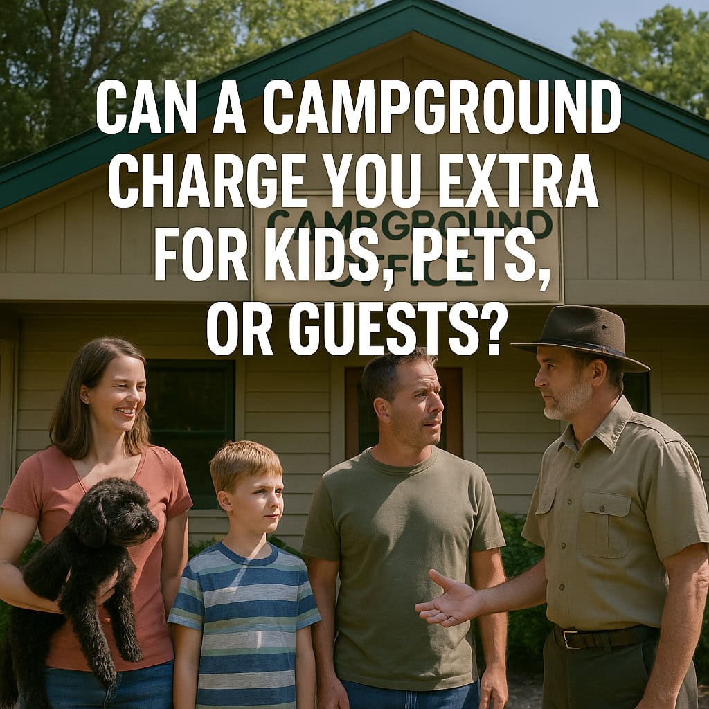 Can a Campground Charge You Extra for Kids, Pets, or Guests?