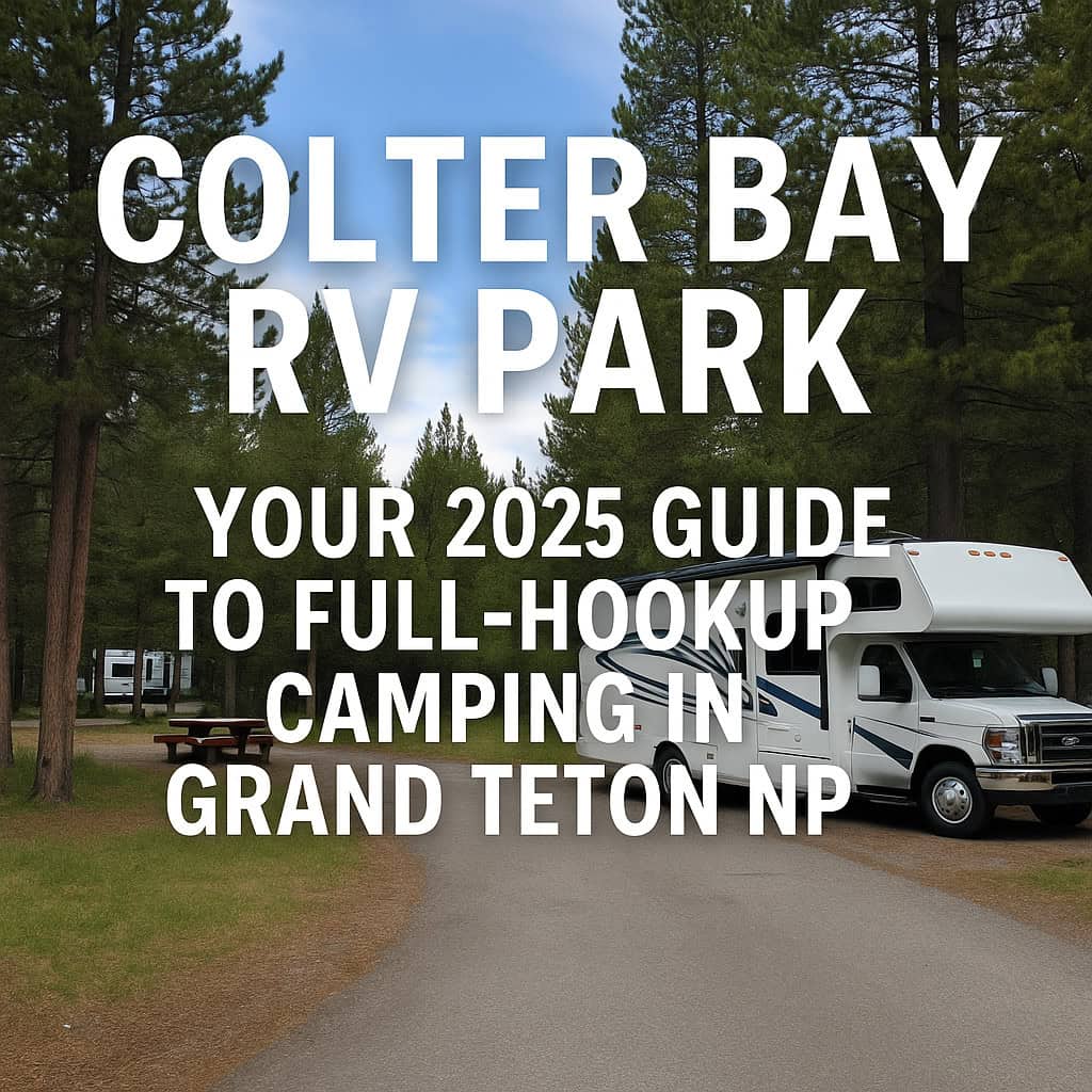 Colter Bay RV Park: Your 2025 Guide to Full-Hookup Camping in Grand Teton National Park