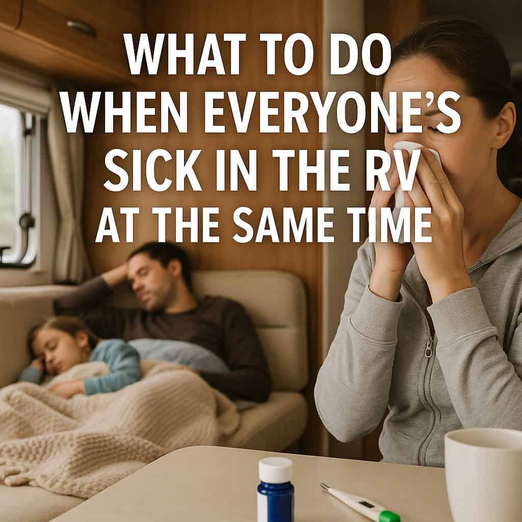 What to Do When Everyone’s Sick in the RV at the Same Time