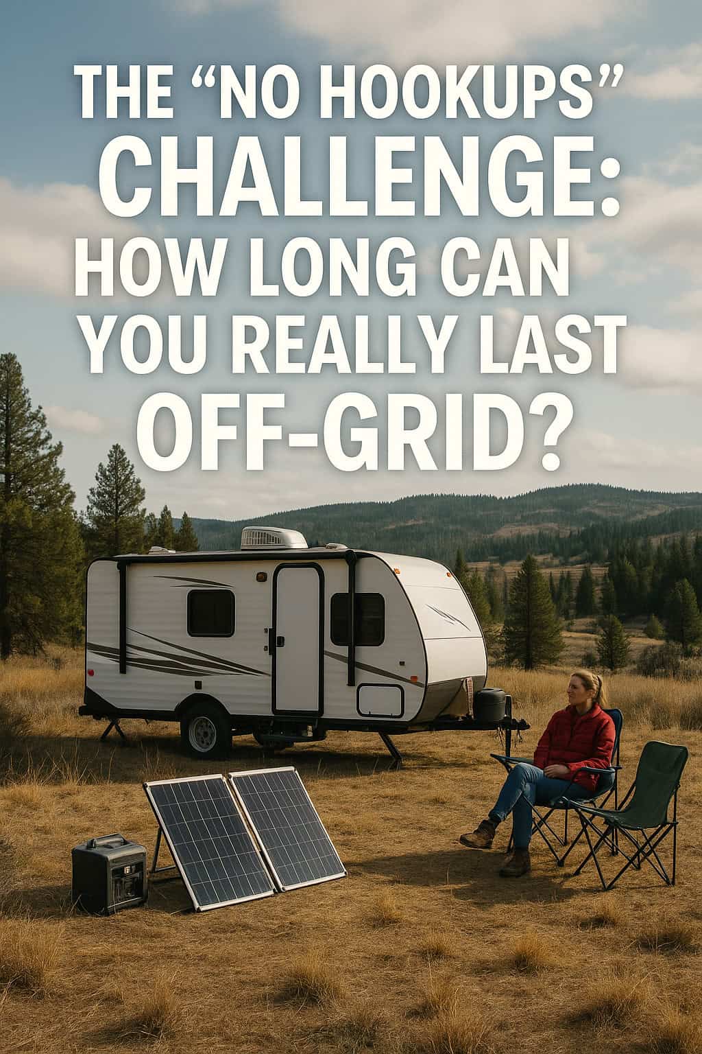 The “No Hookups” Challenge: How Long Can You Really Last Off-Grid?