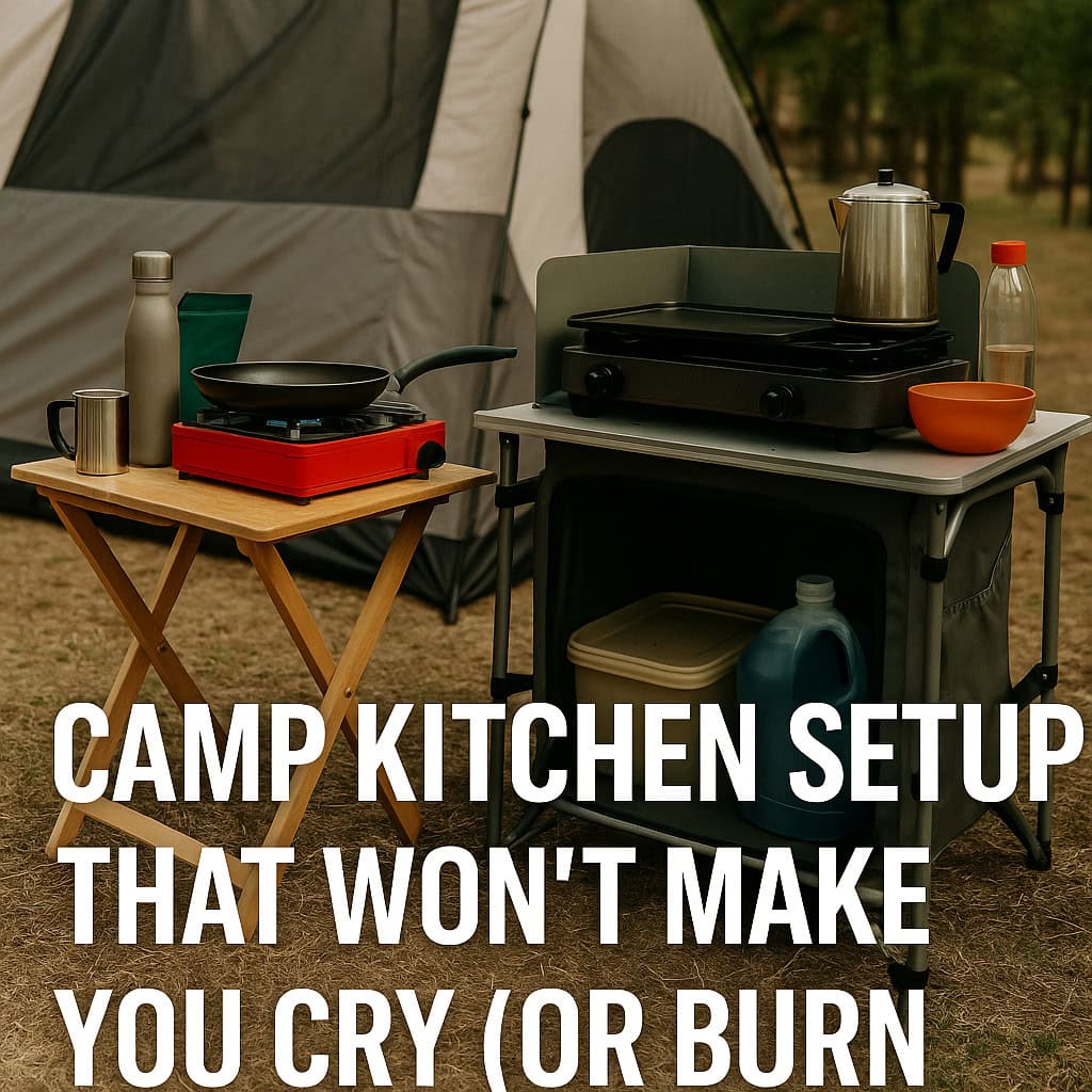 Camp Kitchen Setup That Won’t Make You Cry (or Burn the Bacon)
