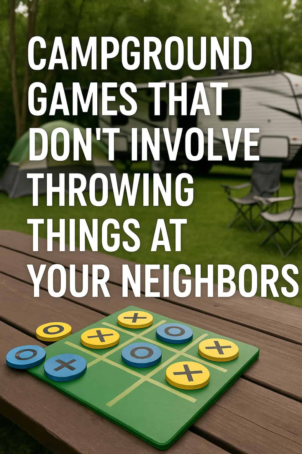 Campground Games That Don’t Involve Throwing Things at Your Neighbors