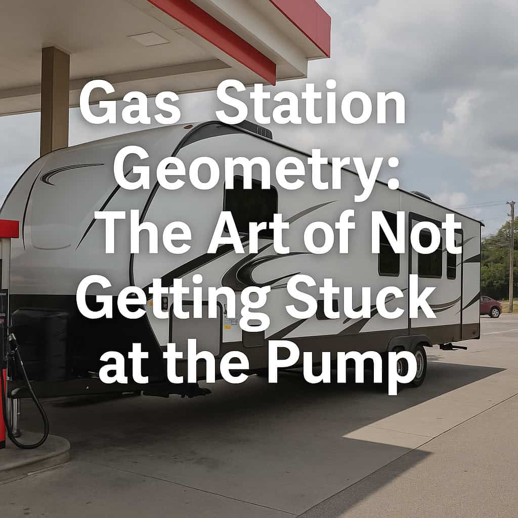 Gas Station Geometry: The Art of Not Getting Stuck at the Pump