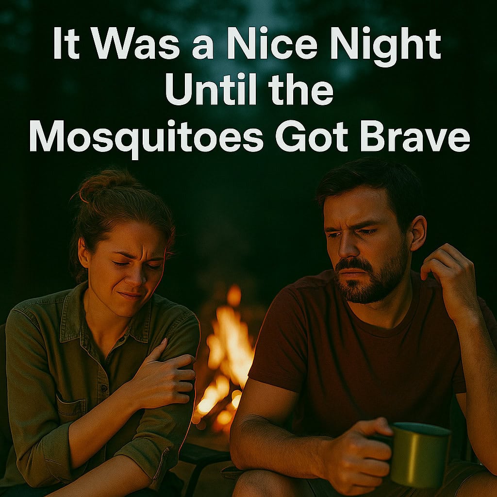 It Was a Nice Night Until the Mosquitoes Got Brave